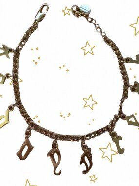 Teddy Fresh - Gold Plated Charm Bracelet